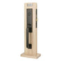 Emtek - Entryset, F13, Mormont Mortise, 2-3/4'' Backset, Merrimack Lever, RH, US3NL - Unlacquered Brass