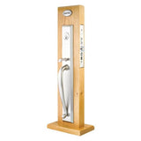 Emtek - Entryset, F13, Middleton Mortise, 2-3/4'' Backset, Basel Lever, LH, US3NL - Unlacquered Brass