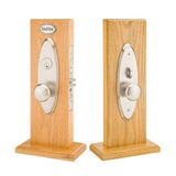 Emtek - LL Entryset, F20, Memphis Mortise, 2-3/4'' Backset, Orb Knob, LH, US3NL - Unlacquered Brass