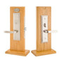 Emtek - LL Entryset, F20, Manhattan Mortise, 2-3/4'' Backset, Coventry Lever, LH, US3NL - Unlacquered Brass