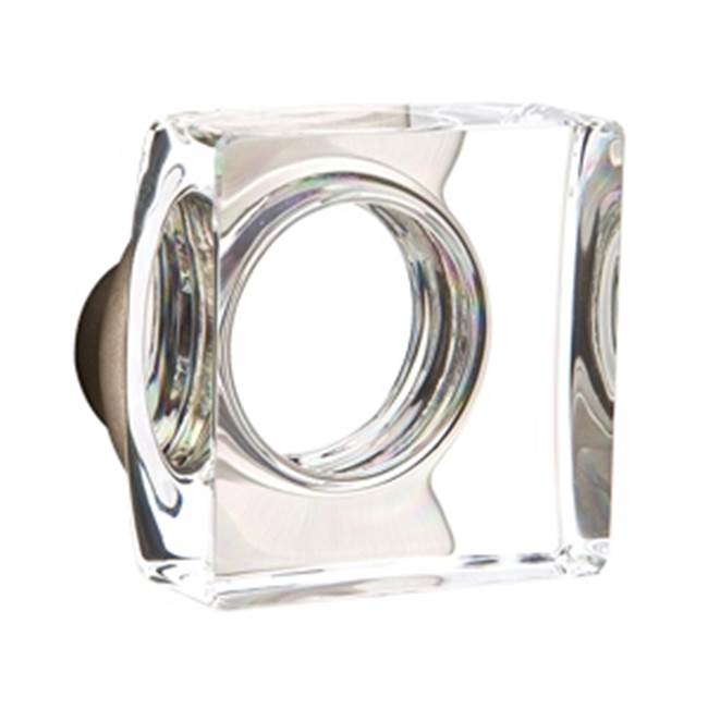Dummy, Rectangular Full Length Tub Ent, Modern Square Crystal Knob, FB