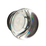 Knob x Knob Entryset, F20, Cheyenne Mortise, 2-1/2 Backset, Providence Crystal Knob, RH, FB