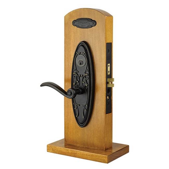 Knob x Knob Entryset, F20, Da Vinci Mortise, 2-1/2 Backset, Parma Knob, LH, FB