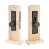 Emtek - LL Entryset, F13, Artemis Mortise, 2-3/4'' Backset, Belmont Knob, LH, US3NL - Unlacquered Brass