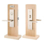 Emtek - LL Entryset, F20, Mormont Mortise, 2-1/2'' Backset, Octagon Knob, LH, US3NL - Unlacquered Brass