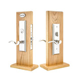 Emtek - LL Entryset, F20, Harrison Mortise, 2-1/2'' Backset, Helios Lever, LH, US15 - Satin Nickel