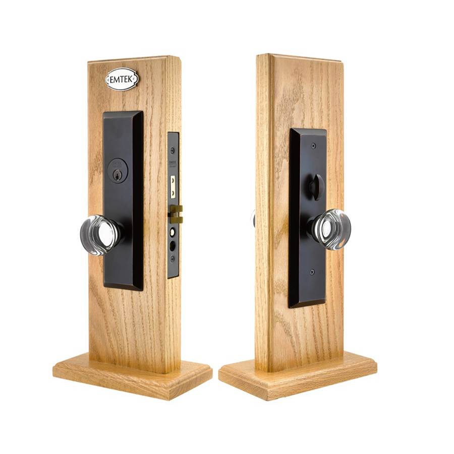 Emtek - LL Entryset, F13, Harrison Mortise, 2-1/2'' Backset, Wembley Lever, LH, US3NL - Unlacquered Brass