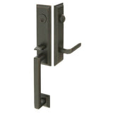Emtek - Dummy, Wilshire Tub Ent, Laurent Round Knob, US4 - Satin Brass