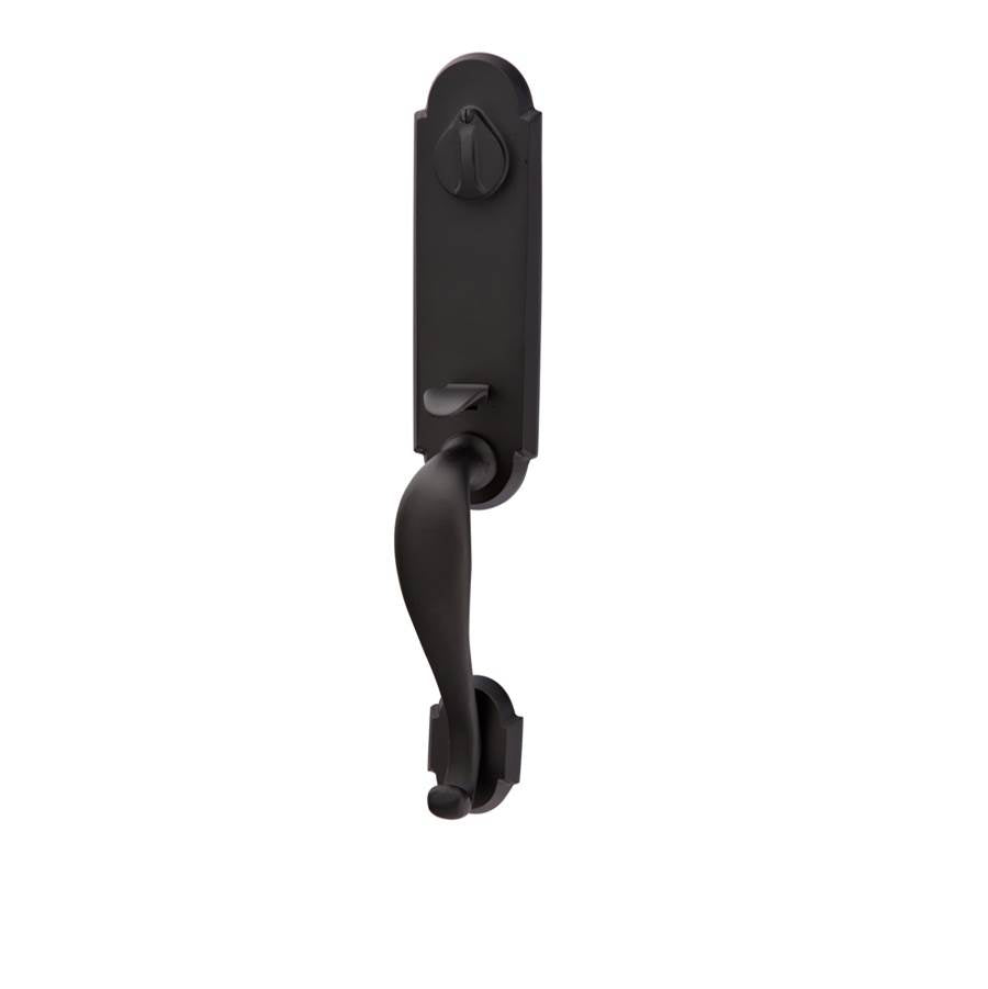 Sgl Cyl, Remington Tub Ent, Modern Disc Crystal Knob, FB