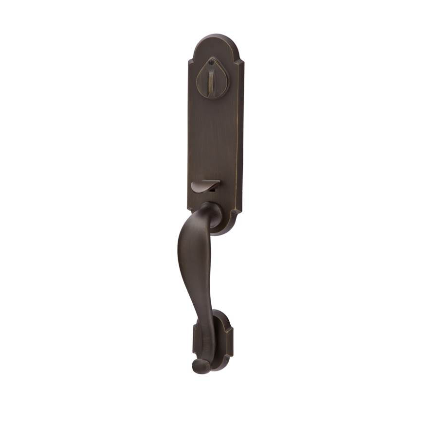 Dbl Cyl, Remington Tub Ent, Bronze Round Knob, FB