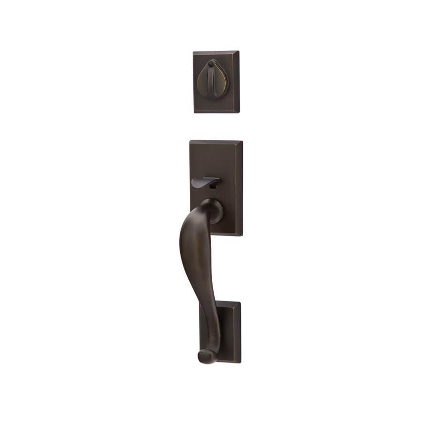 Sgl Cyl, Rectangular Sectional Tub Ent, Cimarron Lever, LH, FB