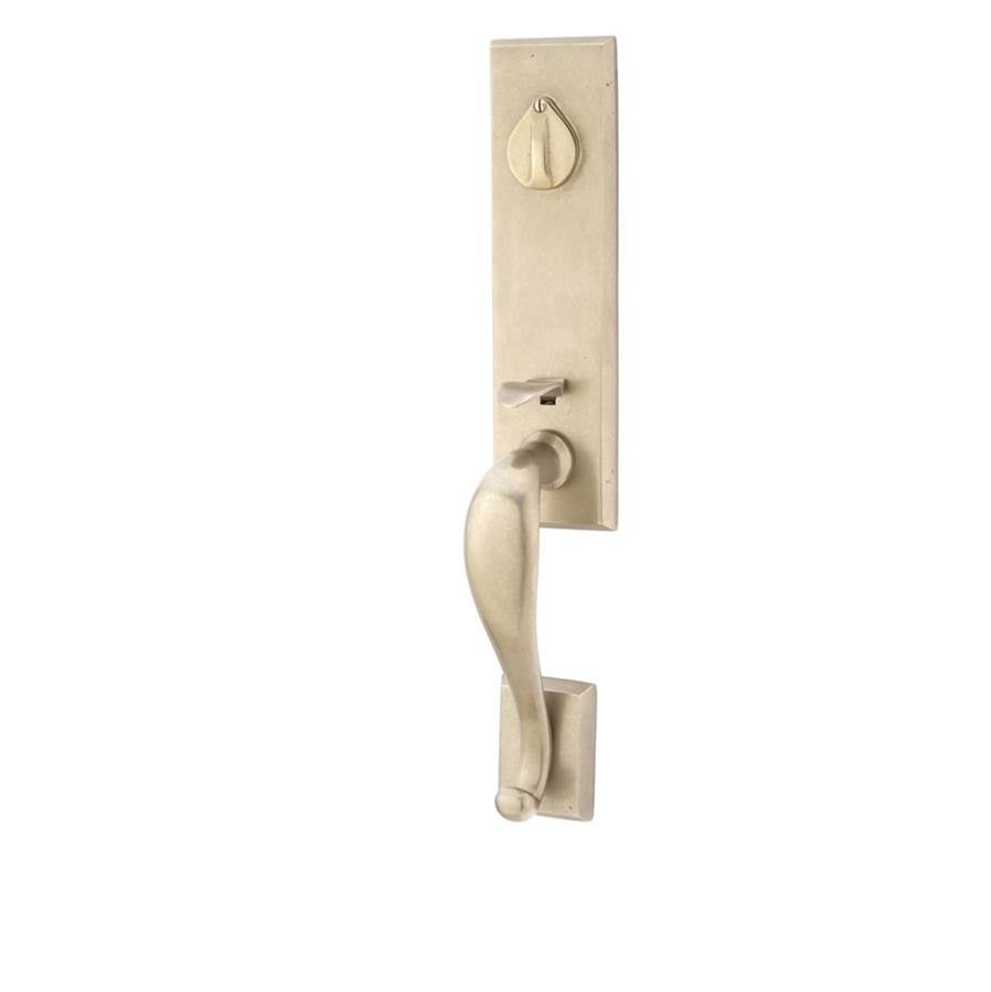 Dummy, Rectangular Monolithic Tub Ent, Windsor Crystal Knob, FB