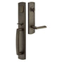 Emtek - Dummy, Brighton Tub Ent, Bryce Lever, LH, TWB - Tumbled White Bronze