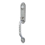 Dbl Cyl, Monolithic with San Carlos Grip Tub Ent, Normandy Lever, LH, FBS