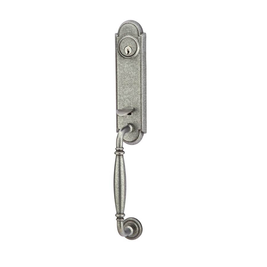 Dbl Cyl, Monolithic with Normandy Grip Tub Ent, Lafayette Lever, LH, FBS