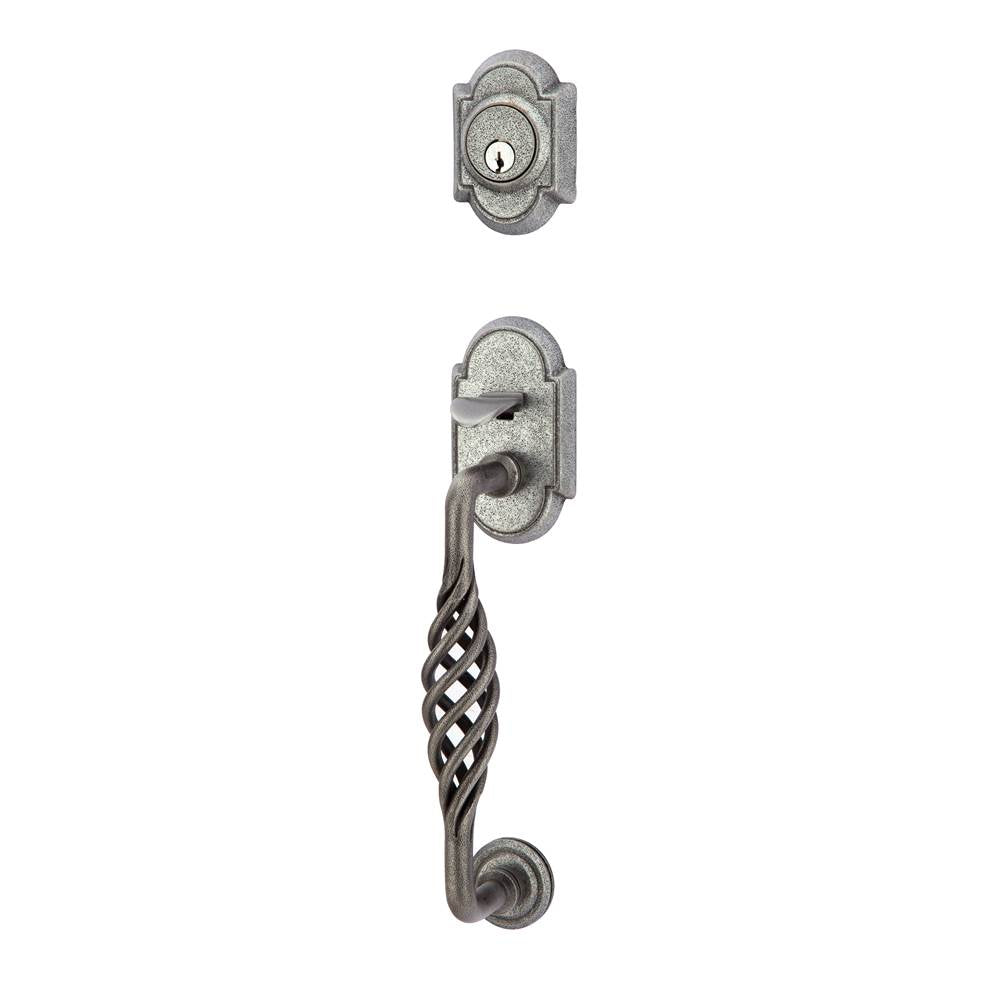 Dbl Cyl, Sectional with Lafayette Grip Tub Ent, Madison Black Knob, FBS