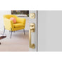 Emtek - Dummy, Urban Modern Sectional Tub, Providence Knob, US3NL - Unlacquered Brass