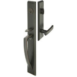 Emtek - Sgl Cyl, Orion Tub Ent, Dumont Lever, RH, US14 - Polished Nickel