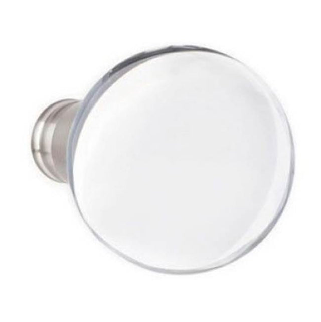 Emtek - Concealed, Privacy, Wilshire Rosette, Bristol Knob, US4 - Satin Brass