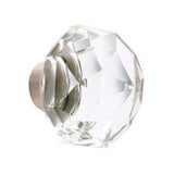 Emtek - Dummy, Neos Rosette, Diamond Crystal Knob, US14 - Polished Nickel
