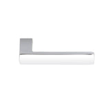 Emtek - Concealed, Privacy, Ribbon and Reed Rosette, Dumont Lever, US3NL - Unlacquered Brass