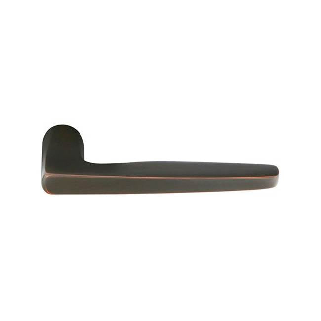 Emtek - Privacy, Rectangular Rosette, Hermes Lever, LH, US14 - Polished Nickel
