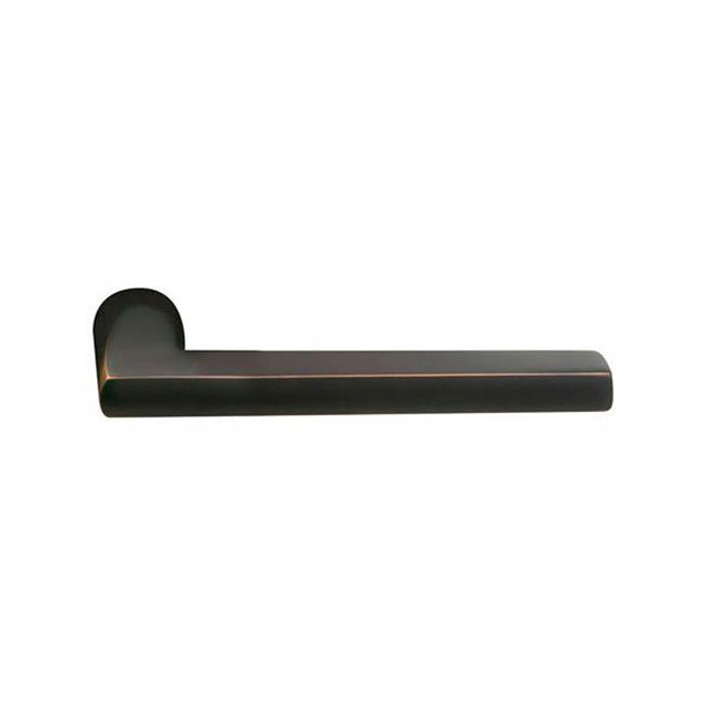 Emtek - Concealed Fastener Passage, Modern Rosette, Helios Lever, US3NL - Unlacquered Brass