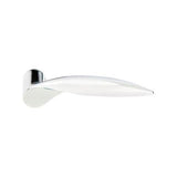 Emtek - Concealed Fastener, Passage, Square Rosette, Mercury Lever, US3NL - Unlacquered Brass