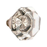 Emtek - Passage, Neos Rosette, Old Town Crystal Knob, US14 - Polished Nickel
