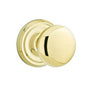 Emtek - Concealed, Privacy, Disk Rosette, Providence Knob, US4 - Satin Brass
