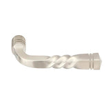 Emtek - Concealed Fastener, Privacy, Oval Rosette, Santa Fe Lever, US3NL - Unlacquered Brass