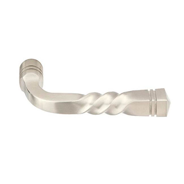Emtek - Concealed Fastener, Passage, No.8 Rosette, Santa Fe Lever, US3NL - Unlacquered Brass