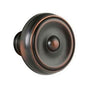 Emtek - Concealed, Passage, Disk Rosette, Waverly Knob, US4 - Satin Brass