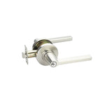 Emtek - KIL Helios Lever, Disc Rosette, RH, US14 - Polished Nickel