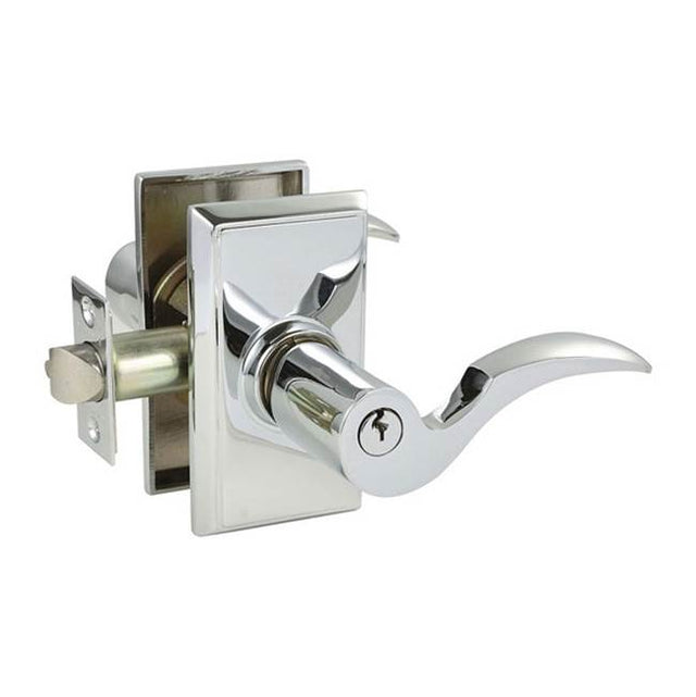 Emtek - KIL, Cortina Lever, Rectangular Rosette, RH, US4 - Satin Brass