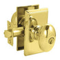 Emtek - KIK, Egg Knob, No.8 Rosette, US4 - Satin Brass