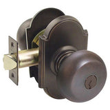 Emtek - DUMMY KIK, Providence Knob, Rectangular Rosette, US4 - Satin Brass