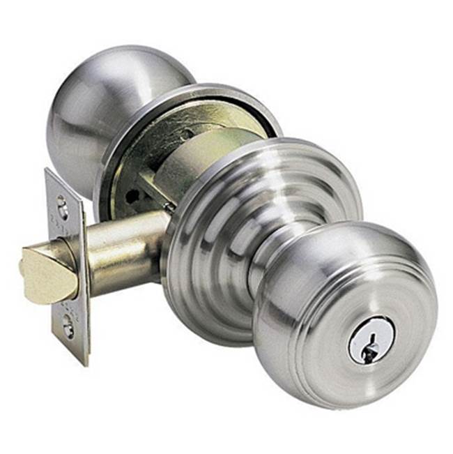 Emtek - KIK, Waverly Knob, Rectangular Rosette, US4 - Satin Brass