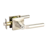 Emtek - DUMMY KIL, Hanover Lever, Square Rosette, US14 - Polished Nickel