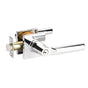 Emtek - DUMMY KIL, Hanover Lever, Modern Rectangular Rosette, US14 - Polished Nickel
