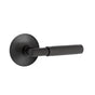 Emtek - Concealed Fastener, Privacy, Wilshire Rosette US3NL, T-Bar Stem US3NL, Knurled Handle US3NL - Unlacquered Brass