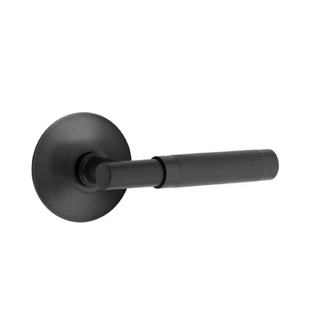 Emtek - Concealed Fastener, Passage, Quincy Rosette US4, T-Bar Stem US4, Knurled Handle US4 - Satin Brass