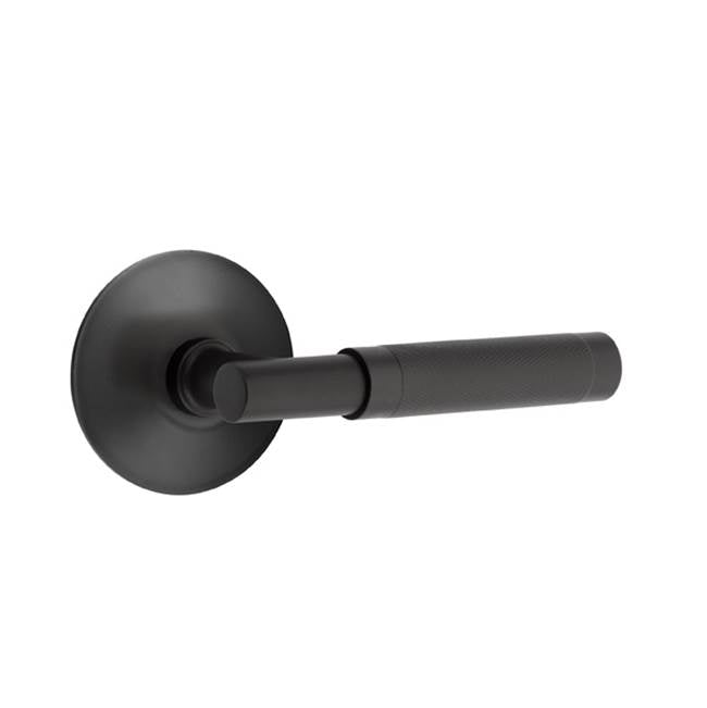Emtek - Concealed Fastener, Passage, Square Rosette US4, T-Bar Stem US4, Knurled Handle US4 - Satin Brass