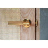 Privacy, Disc Rosette US10B, T-Bar Stem US10B, Straight Knurled Handle US10B RH