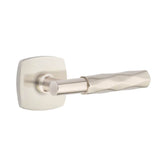 Emtek - Concealed Fastener, Passage, Modern Rosette US4, T-Bar Stem US4, Tribeca Handle US4 - Satin Brass