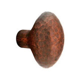 Emtek - Concealed, Privacy, Quincy Rosette, Hammered Egg Knob, US4 - Satin Brass