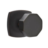 Privacy, Modern Rosette, Octagon Knob, US10B