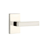 Concealed, Privacy, Modern Rectangular Rosette, Dumont Lever, US10B