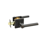 Emtek - KIL Helios Lever, Square Rosette, LH, US14 - Polished Nickel
