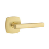 Concealed Fastener Passage, Urban Modern Rosette, Freestone Lever, US10B